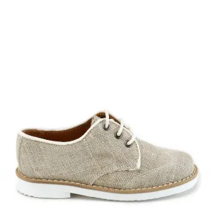 Papanatas Linen Wingtip Lace Shoe