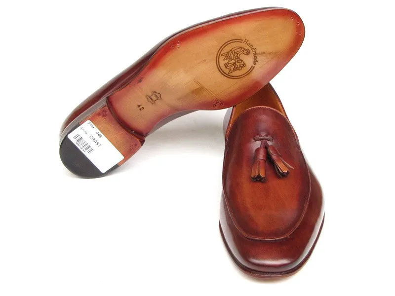 Paul Parkman Men's Brown Tassel Loafer