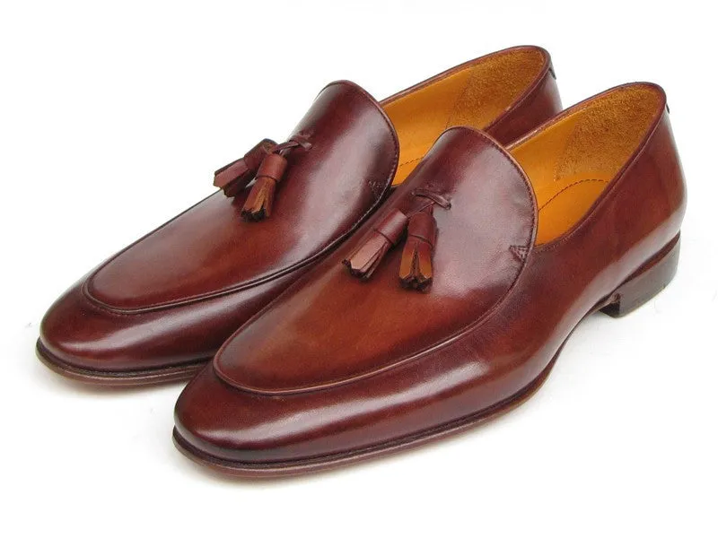 Paul Parkman Men's Brown Tassel Loafer