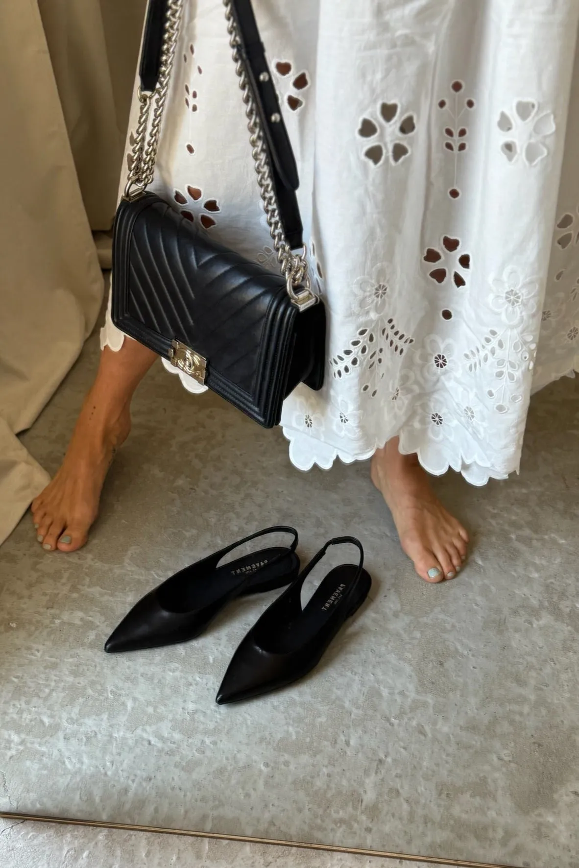 Pavement - Ballerina Sandal - Sort - Nita