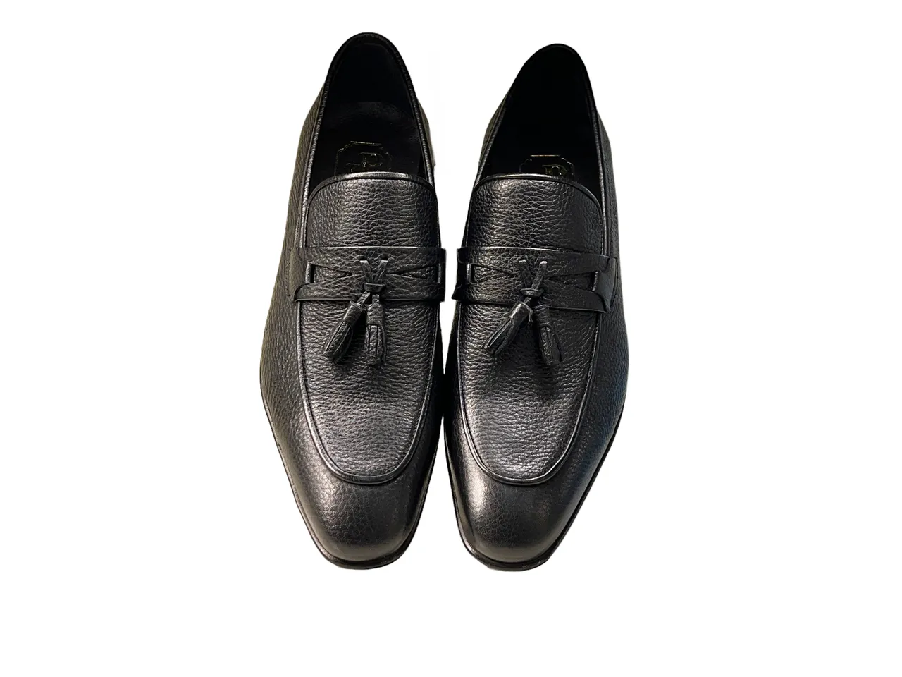 Pelle Line- 9411 Tassel Loafer- Black