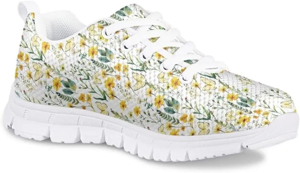 Pinupub Boys Girls Tennis Sports Shoes Breathable Non Slip Lace Up Sneakers for Running Hiking