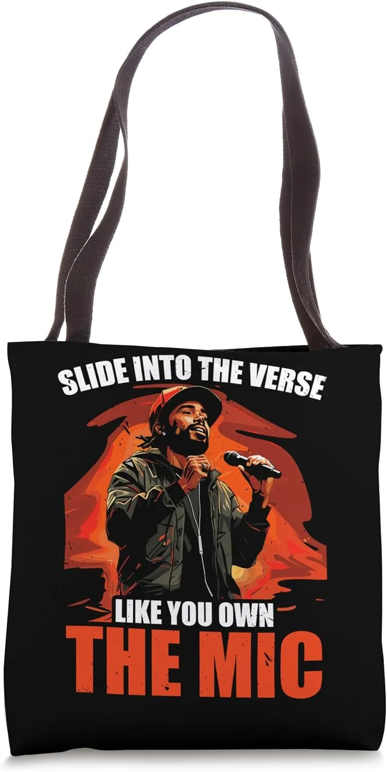 Poetry Slam Poet Novel Writer Poem Writing Literature Tote Bag