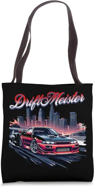 Power Slide s 'Drift-Meister' s Car Drifting s Drift Machine Tote Bag