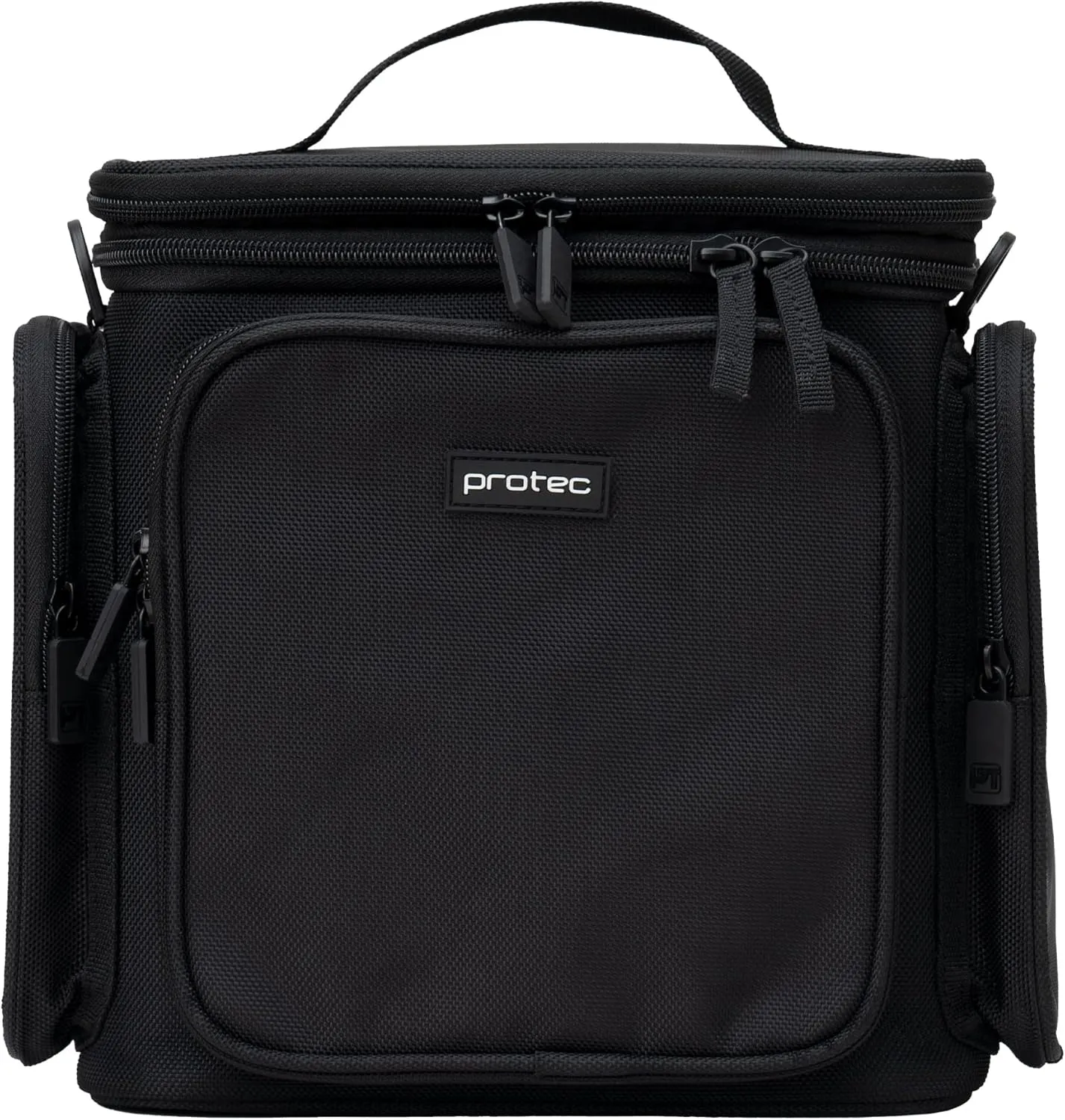 Protec French Horn Double Mute Bag, Modular Wall & Mute Holder, Model M409, Black