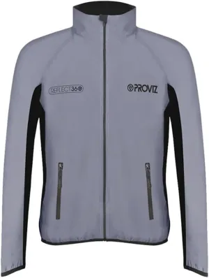 Proviz Men's REFLECT360 Lightweight Reflective Running Jacket Hi Visibility Jogging Coat