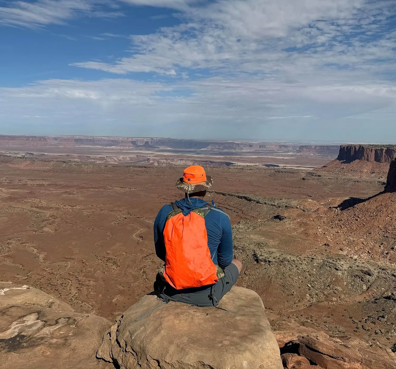 Reversible Blaze Boonie hat- 100% Ripstop - Scouting, Tactical, SAR, Hunting, Hiking, Camping, Fishing, Sun hat