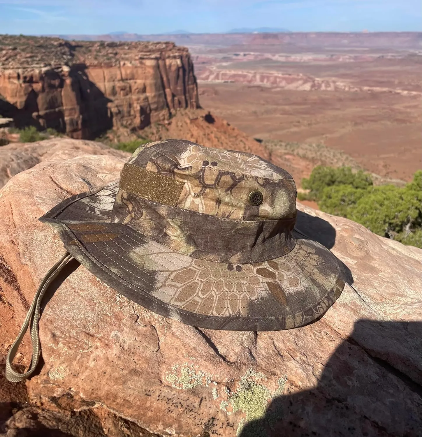 Reversible Blaze Boonie hat- 100% Ripstop - Scouting, Tactical, SAR, Hunting, Hiking, Camping, Fishing, Sun hat