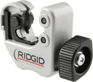 RIDGID 86127 Model 118 Close Quarters AUTOFEED 1/4" to 1-1/8" Copper, Aluminum, Brass, and Plastic Tubing Cutter