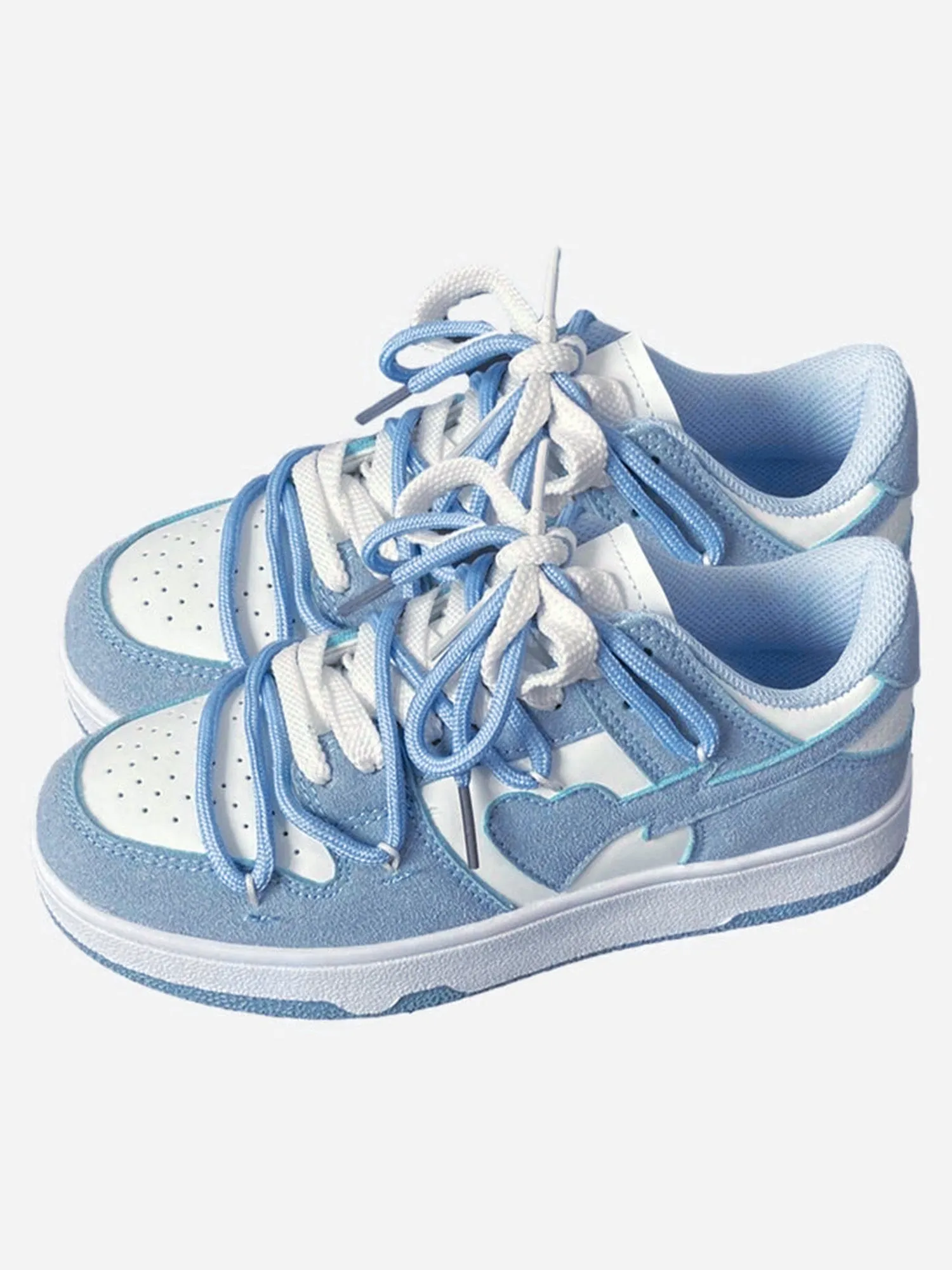 Rimiro - Haze Blue Love Breathable Board Shoes