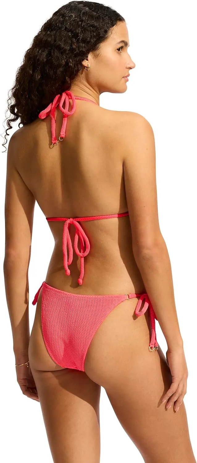 Seafolly Women's Slide Triangle Bikini Top Swimsuit