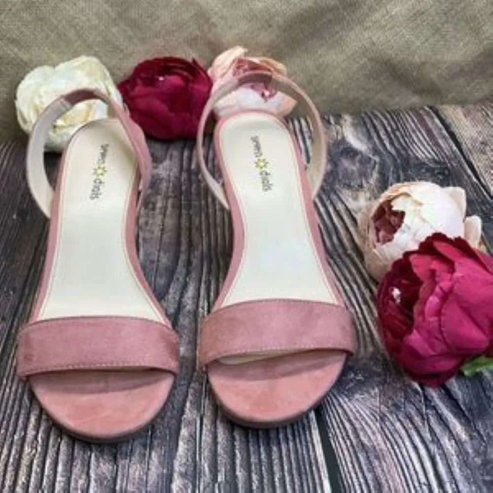 Seven Dials Light Faded Red Ramsbury Slingback Dress Sandals 8.5M