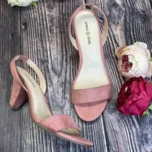 Seven Dials Light Faded Red Ramsbury Slingback Dress Sandals 8.5M