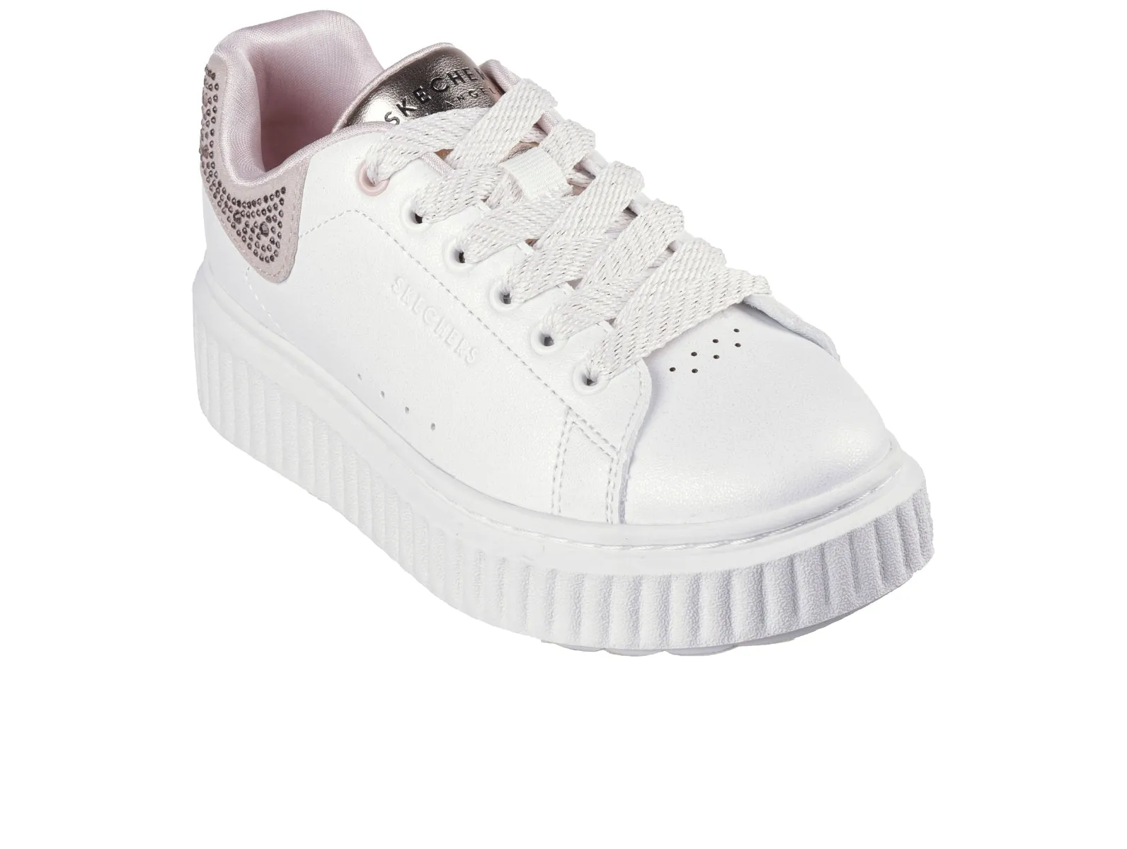 Skechers 310289L Hi Ridge - White Rose