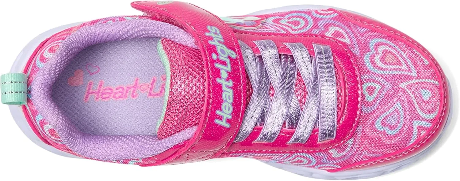 SKECHERS Girl's Heart Lights-Boogie Love Sneaker