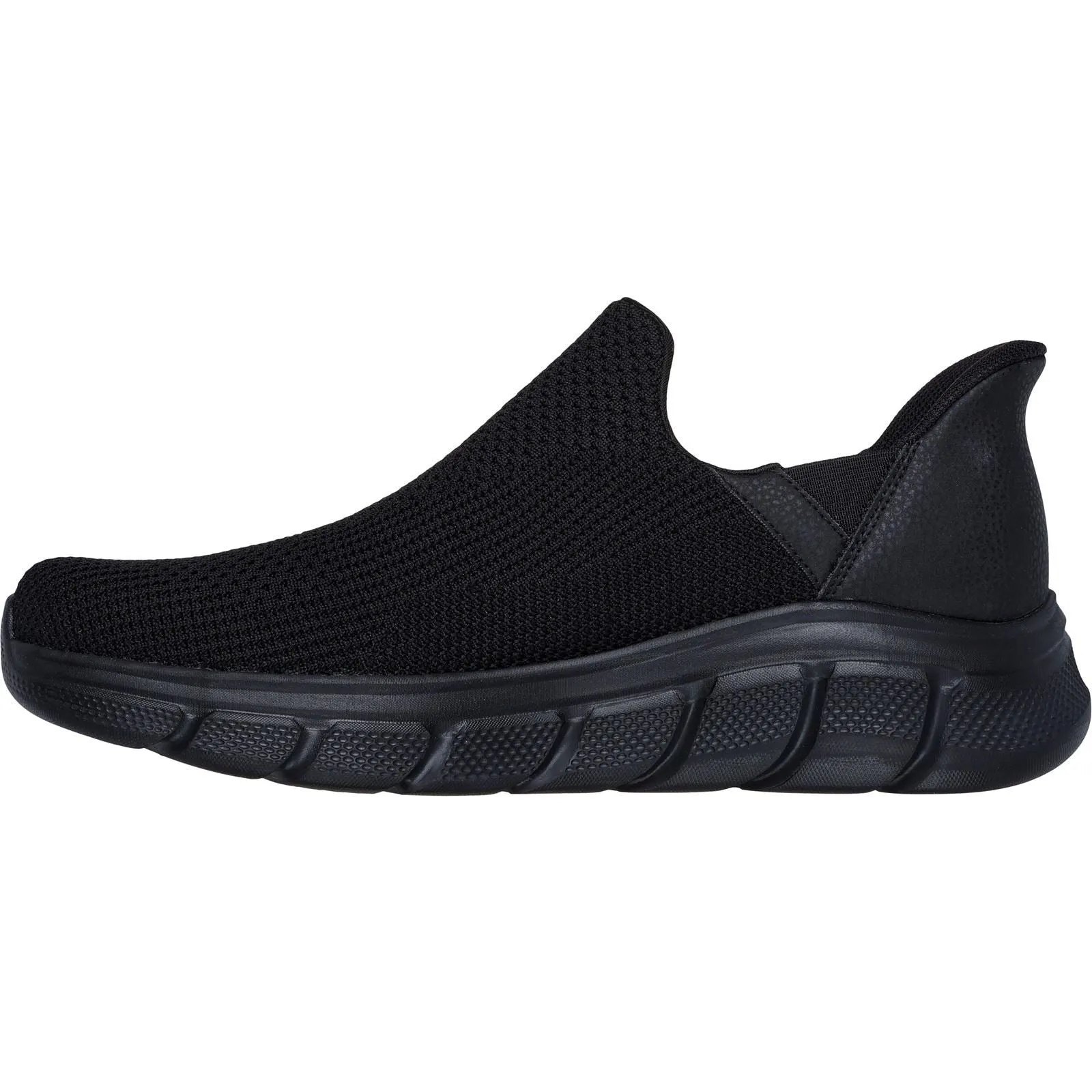 Skechers Men's BOBS Sport B Flex Resilient Trainers in Black