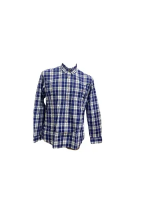 S.Kidman Mens Aberdeen Long Sleeve Shirt - Indigo