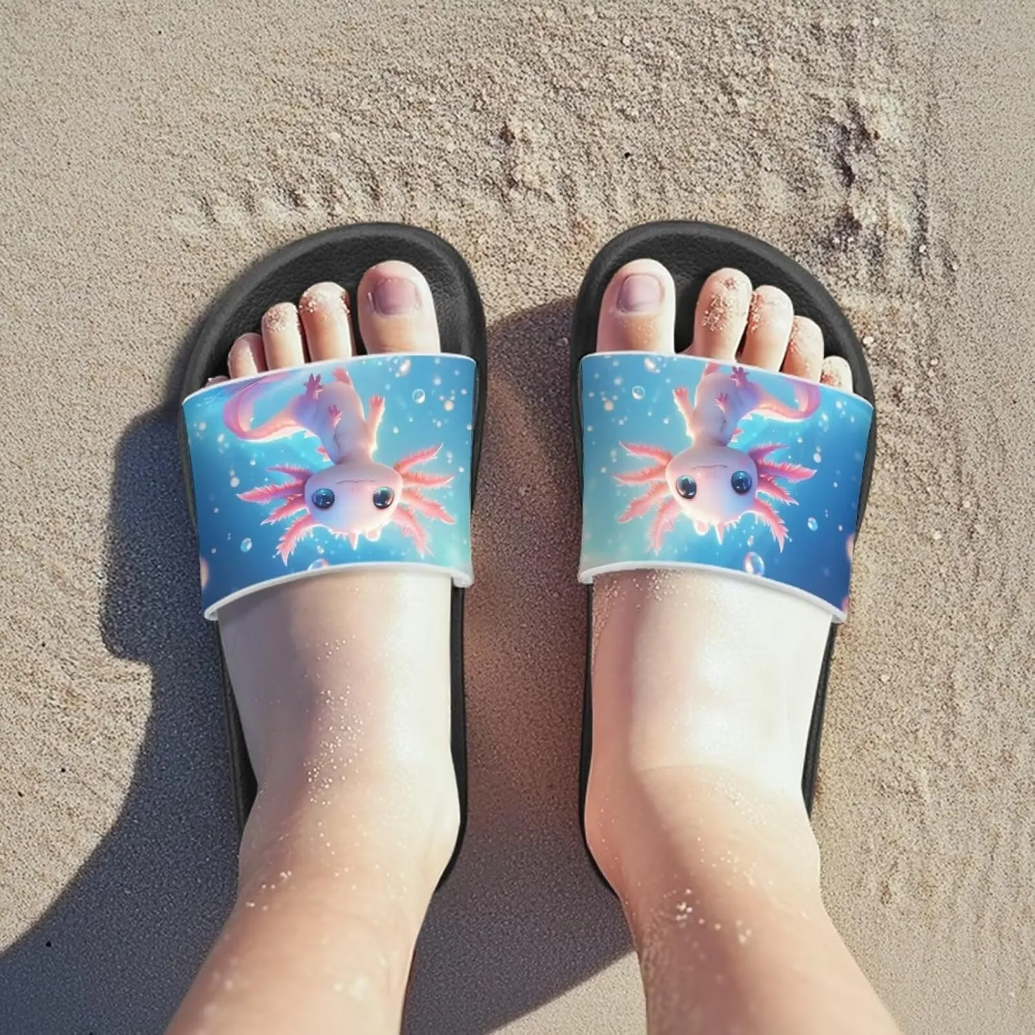 Slides for Boys Girls Quick Drying Kids Slides Sandals Non-Slip
