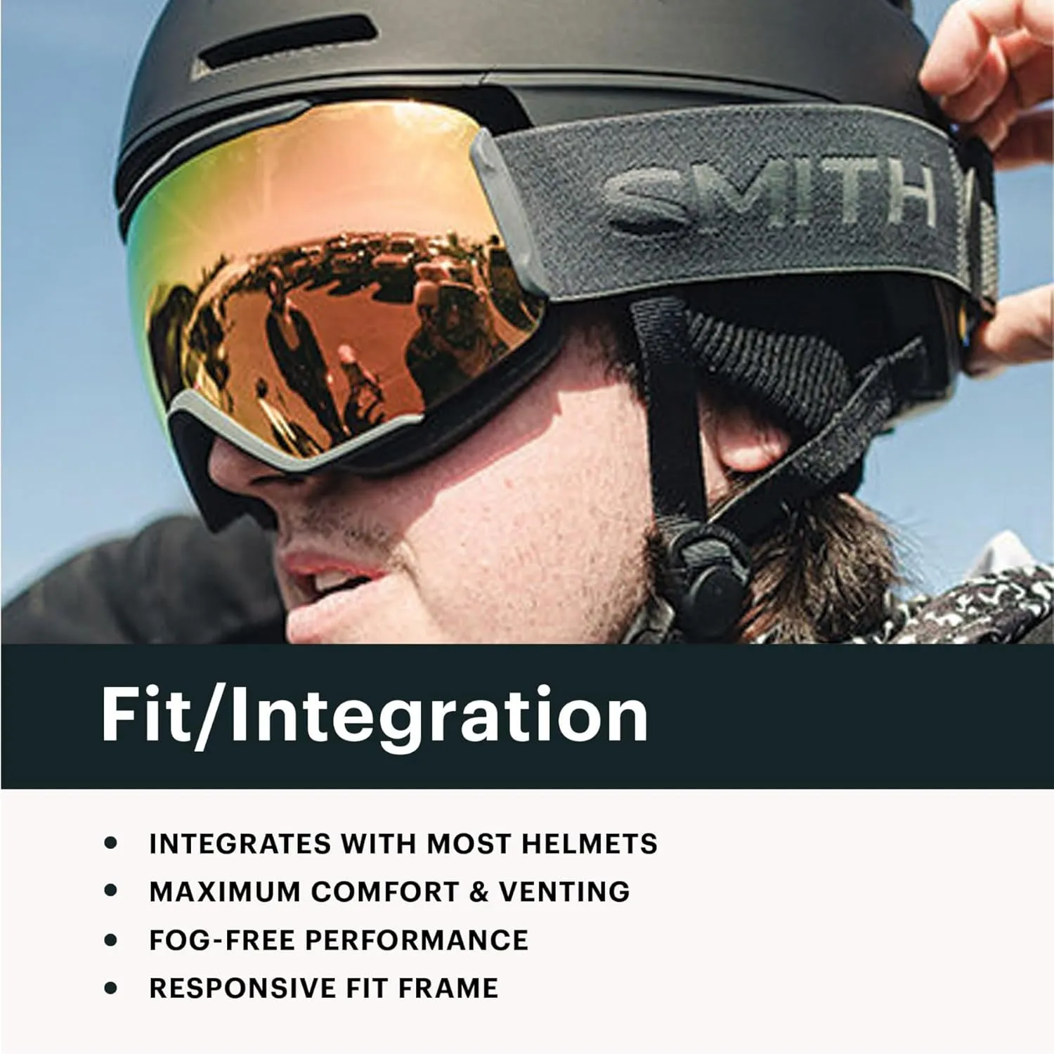 SMITH Unisex Adult Rally Snow Sport Goggle