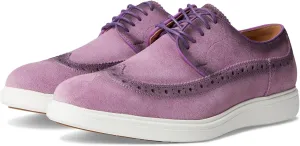 Stacy Adams Men's Trudell Wingtip Lace Up Sneaker, Lavender, 9