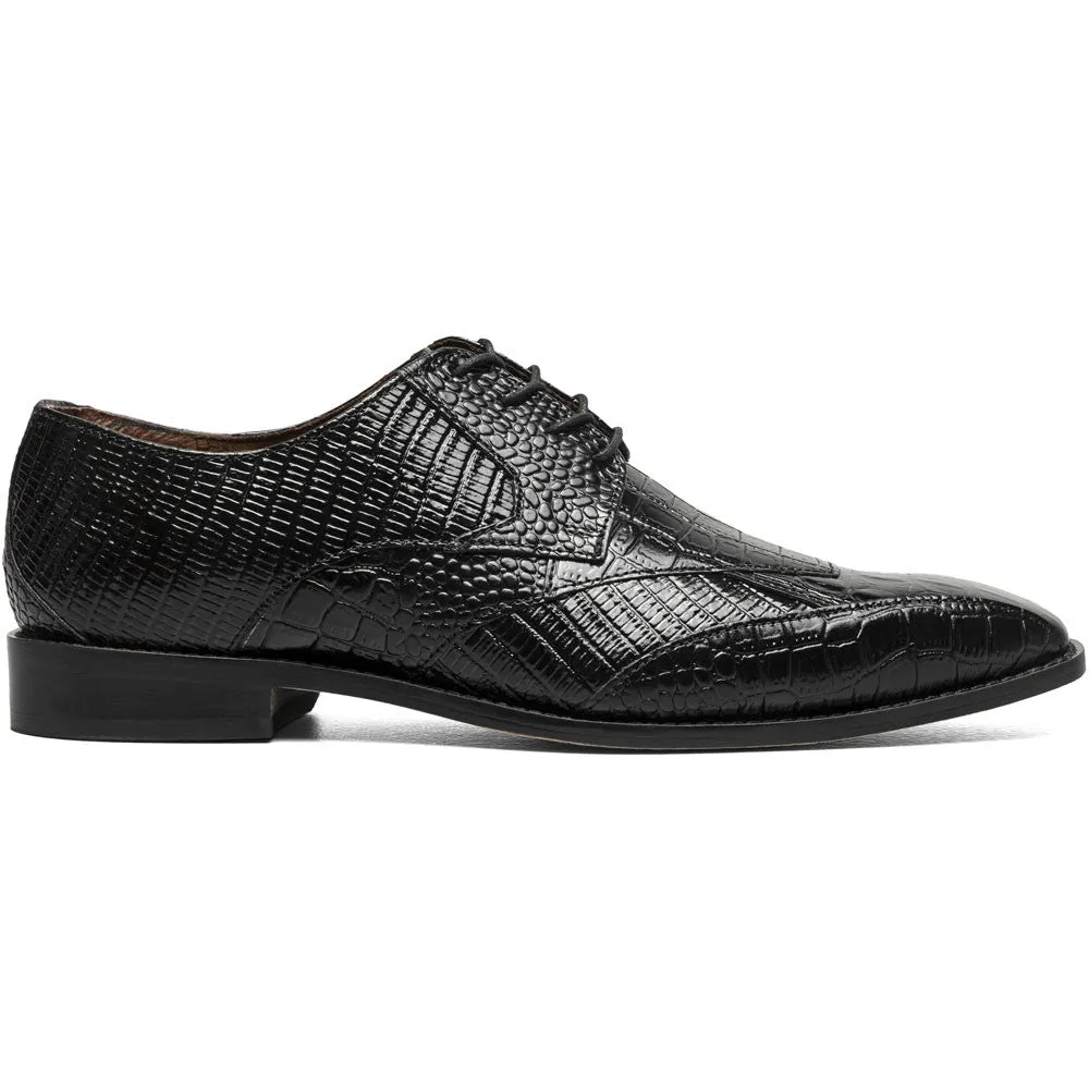 Stacy Adams Tristano Modified Bike Toe Oxford in Black