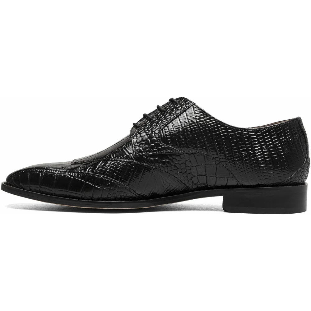 Stacy Adams Tristano Modified Bike Toe Oxford in Black