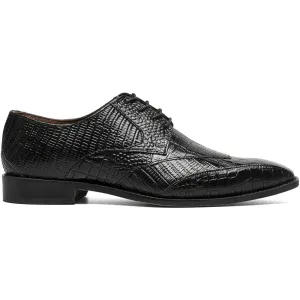 Stacy Adams Tristano Modified Bike Toe Oxford in Black