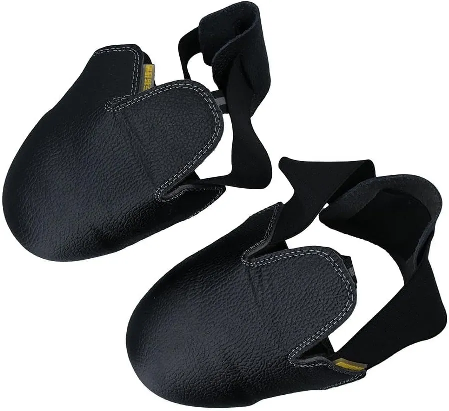 Steel Toe Cap Safety Overshoes Workplace Anti-smash Cover with Adjustable Strap for Men/Women