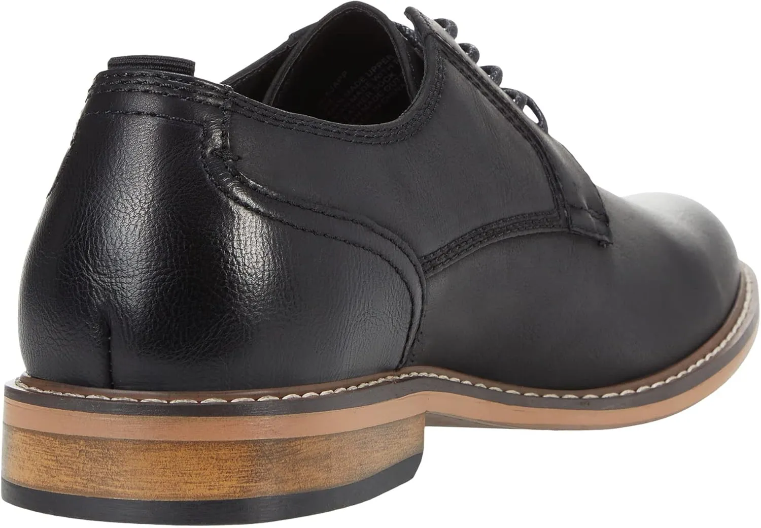 Steve Madden Ajapp Oxford Shoes for Men - Man-Made Upper with Lace-Up Vamp, Round Toe Design, and Durable Outsole