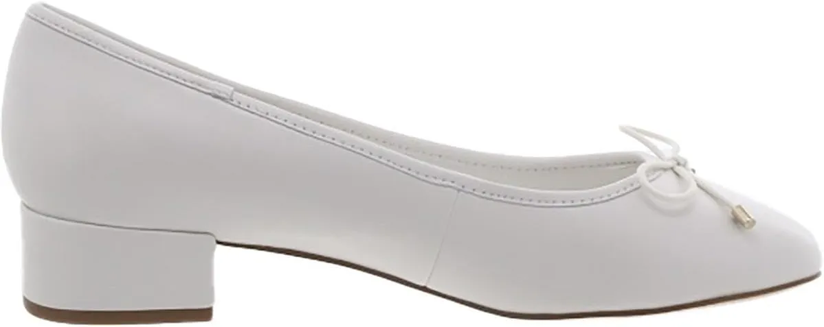 Steve Madden Womens Cherish Leather Slip On Loafer Heels