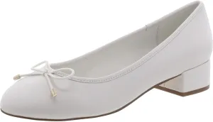 Steve Madden Womens Cherish Leather Slip On Loafer Heels