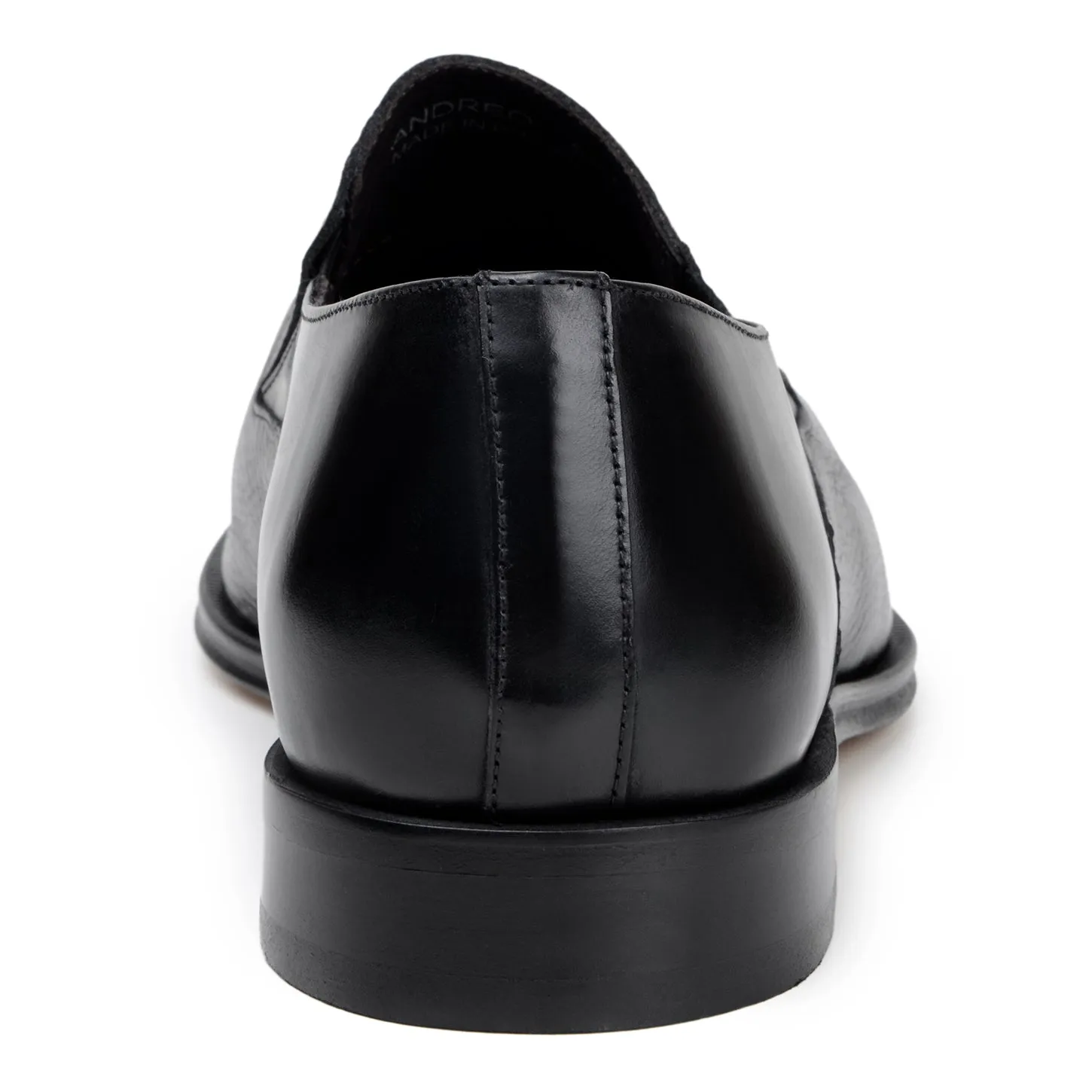 Studio Belvedere Andreo Men's Shoes Deer-Skin / Calf-Skin Leather Cap-Toe Slip-On Loafer  (SBV1012)