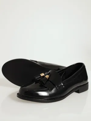 Tassel Loafer - Black