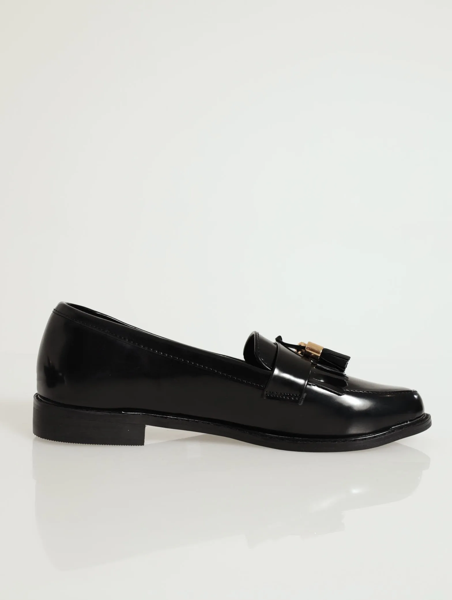 Tassel Loafer - Black