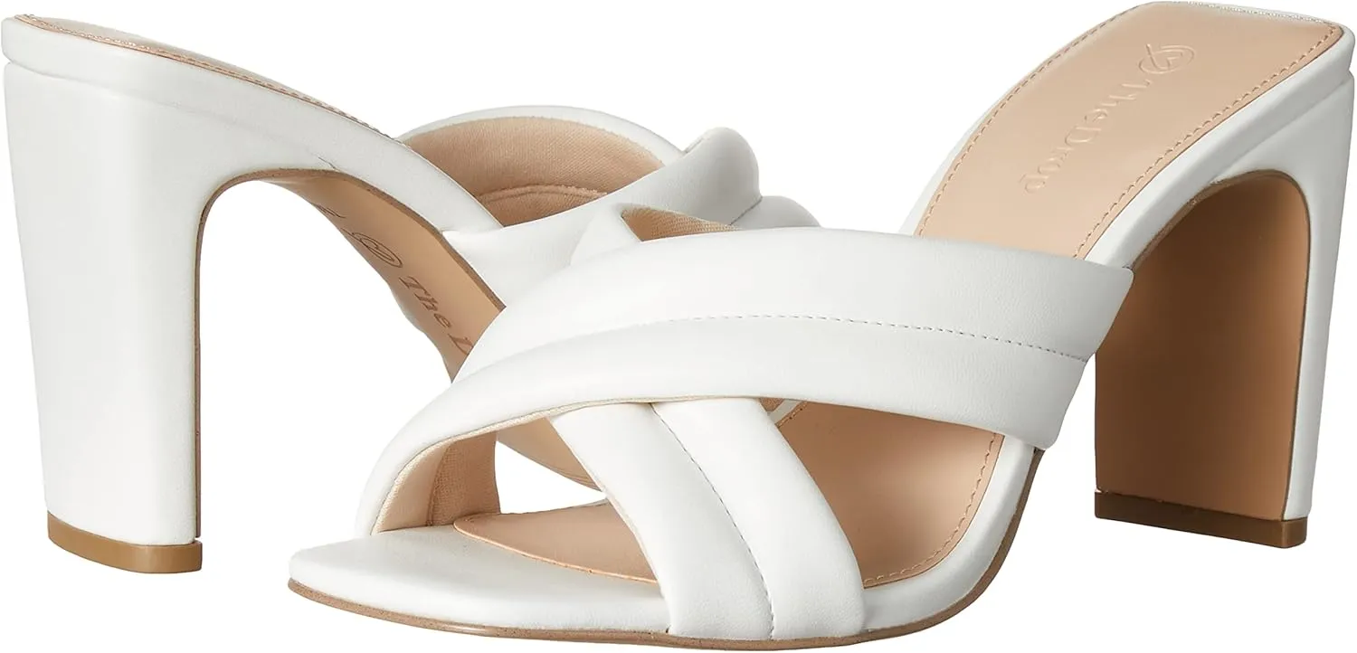 The Drop Women's Ava Crisscross Heeled Sandal