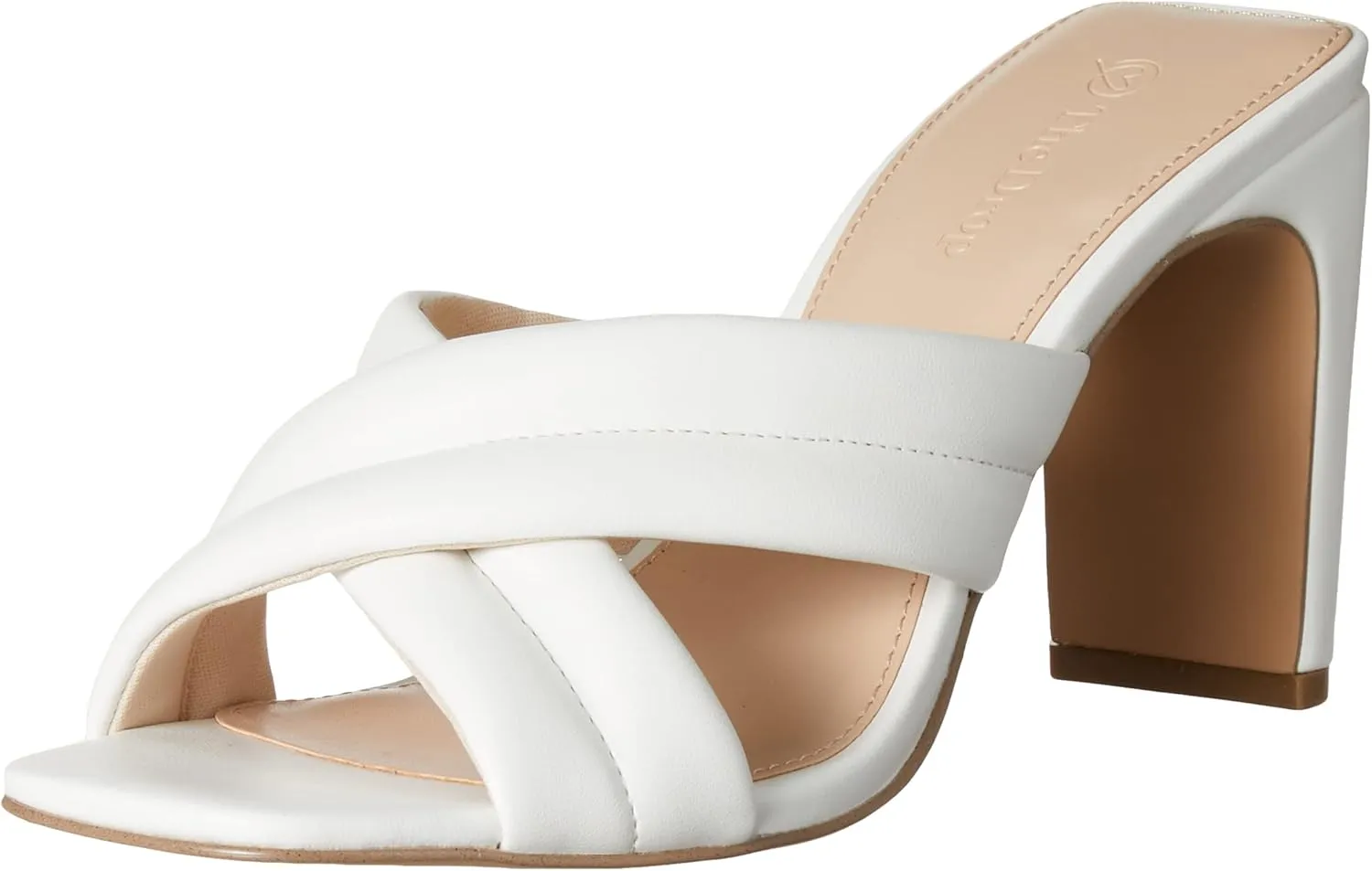 The Drop Women's Ava Crisscross Heeled Sandal