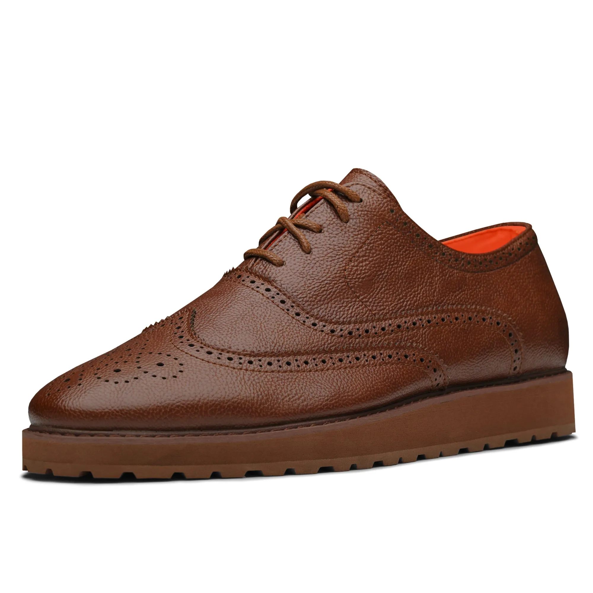 The Priority L TAYNO Leather Lace Up Wingtip Sneaker