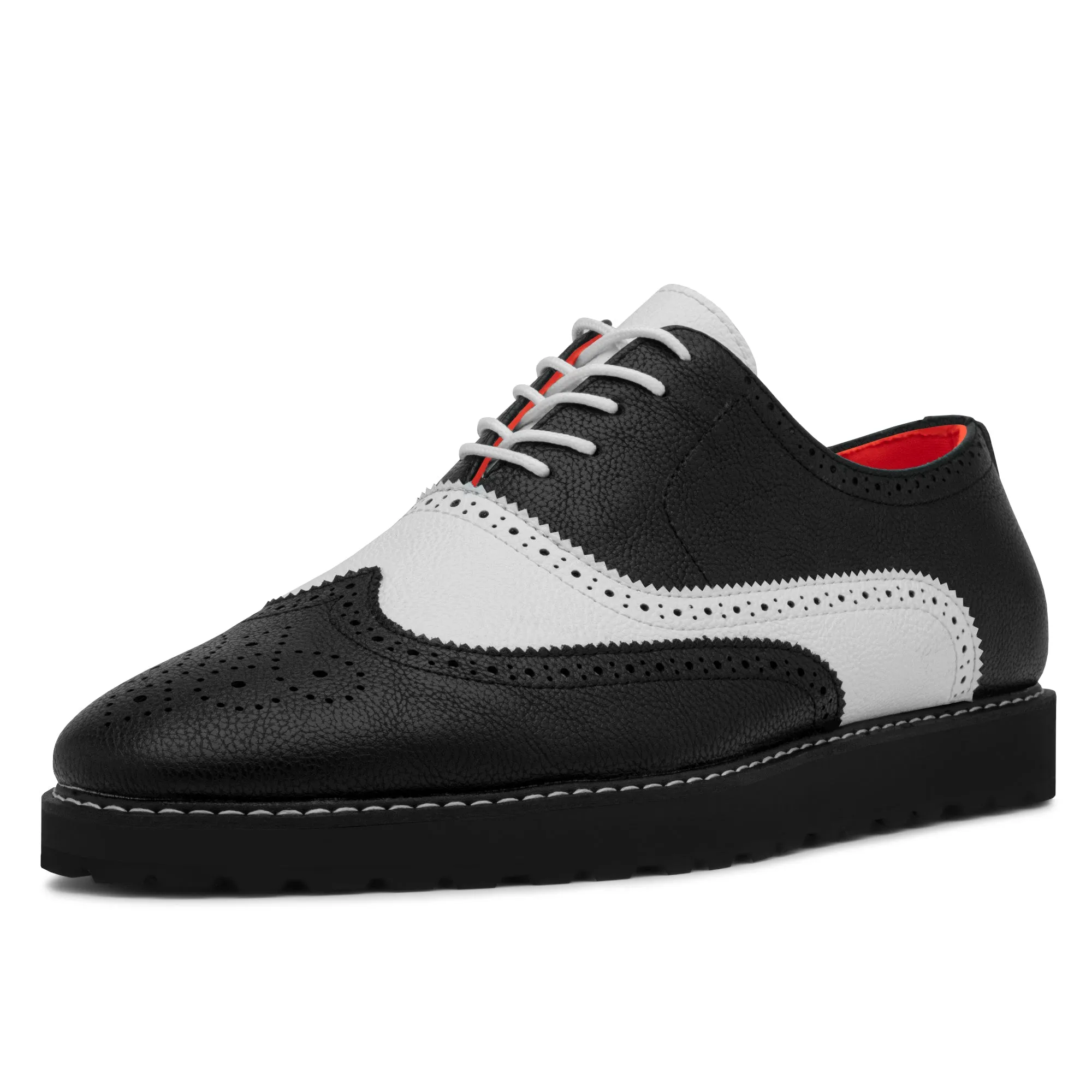 The Priority L TAYNO Leather Lace Up Wingtip Sneaker