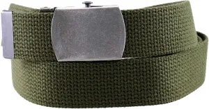Thomas Bates Cargo Cotton Military Cut to Fit Web Belt with Removable Nickel Buckle