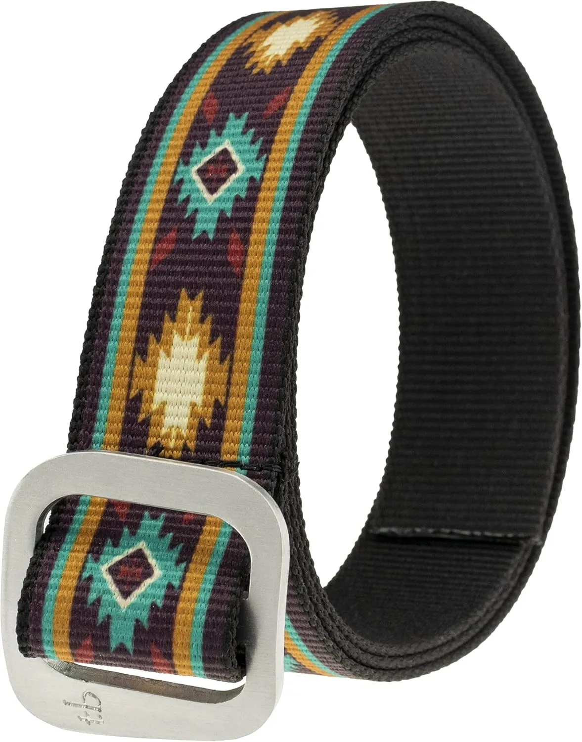 Thomas Bates Dakota Aluminum Slide Web Belt in Colorful Patterns