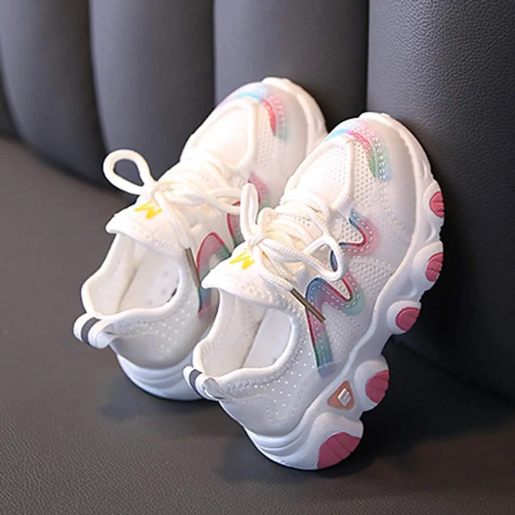 Toddler Boy Extra Wide Shoes Breathable Girls Infant Shoes Lace Up Baby Toddler Mesh Kids Soft High Top Shoes for Girls
