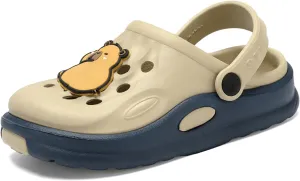 Toddler Water Clogs Lightweight Summer Garden Shoes Cartoon Durable Infant Slide Slippers for Boys Girls