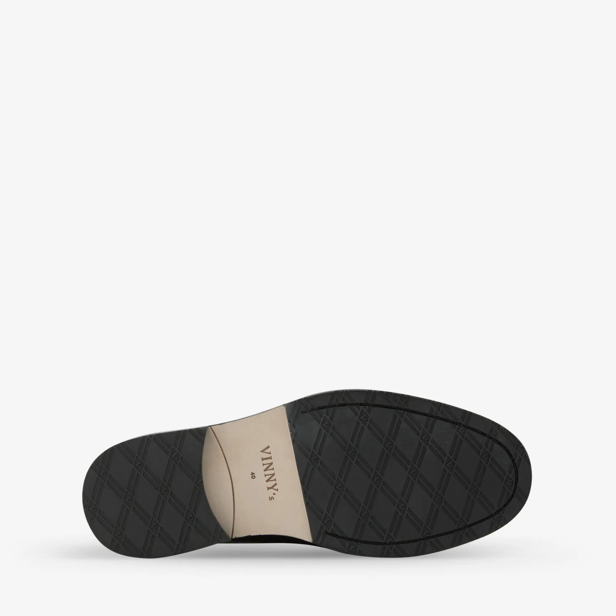 Townee Penny Loafer Black Polido Leather