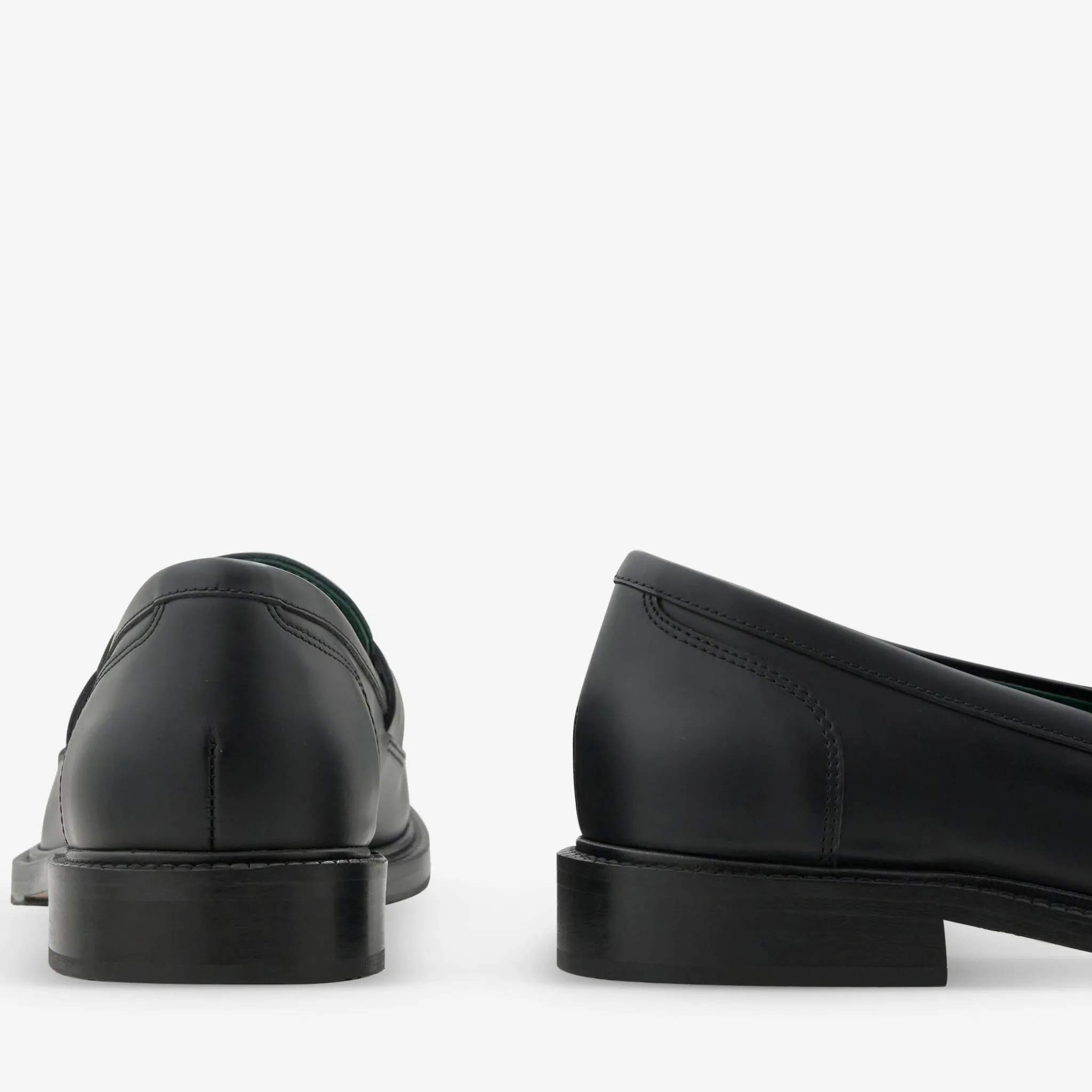 Townee Penny Loafer Black Polido Leather