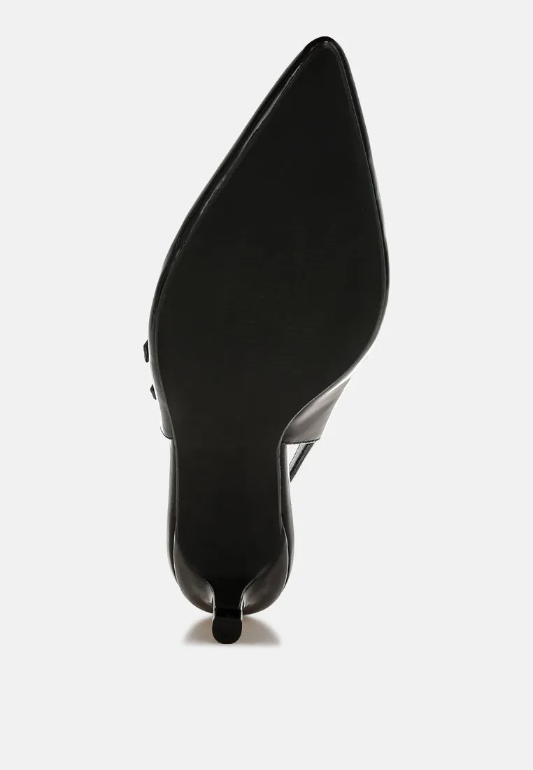 Triple Strap Slingback Sandals By RUW