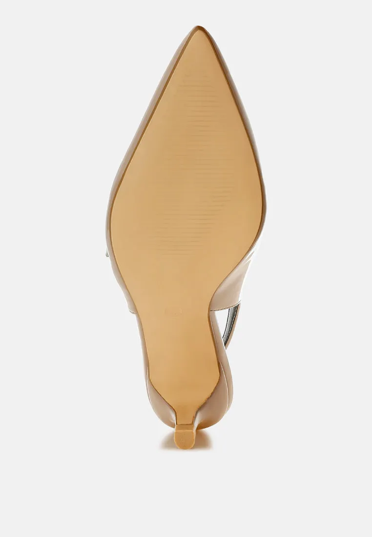 Triple Strap Slingback Sandals By RUW