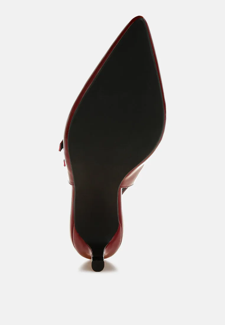 Triple Strap Slingback Sandals By RUW