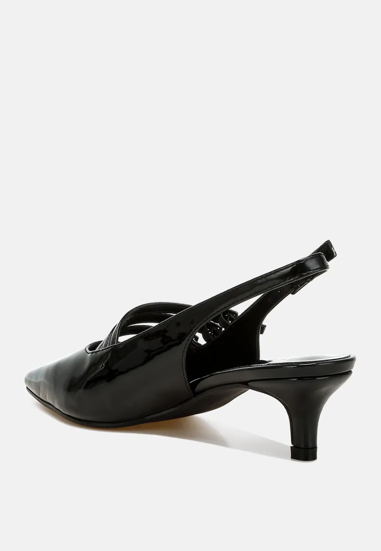 Triple Strap Slingback Sandals By RUW