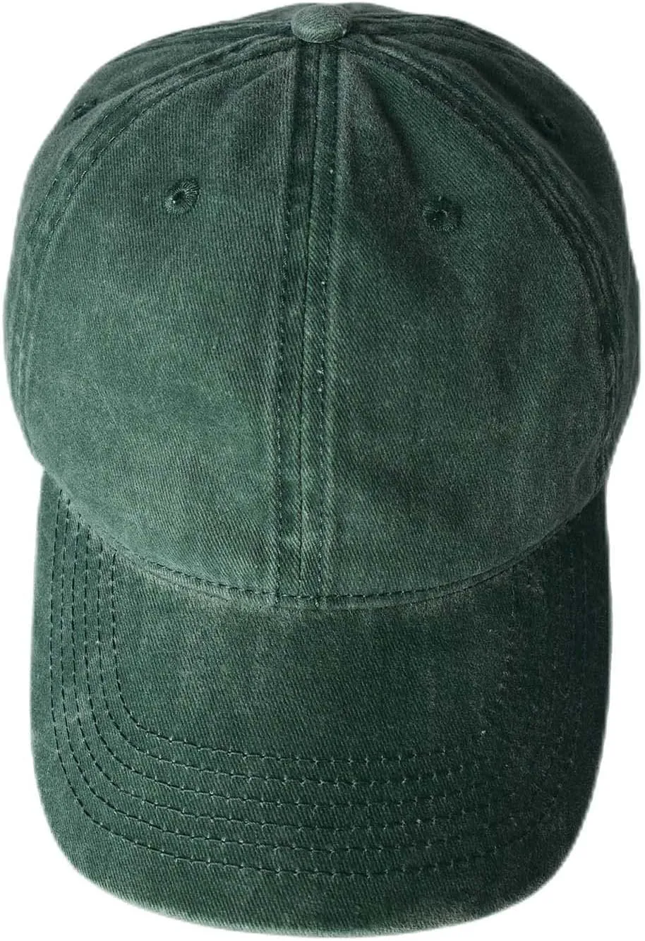 TSSGBL Vintage Cotton Washed Baseball Caps Unstructured Low Profile Adjustable Distressed Dad Hat for Men Women S-M-L-XXL