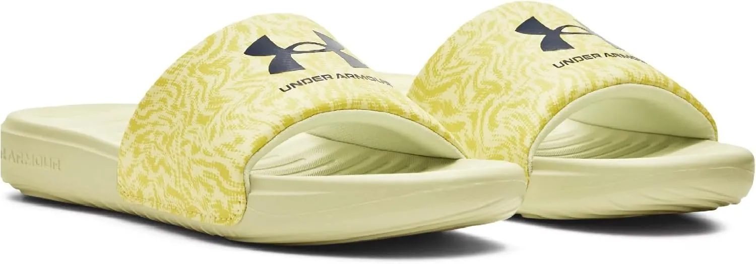 Under Armour Women's Ansa Graphic Fixed Strap Slide Sandal